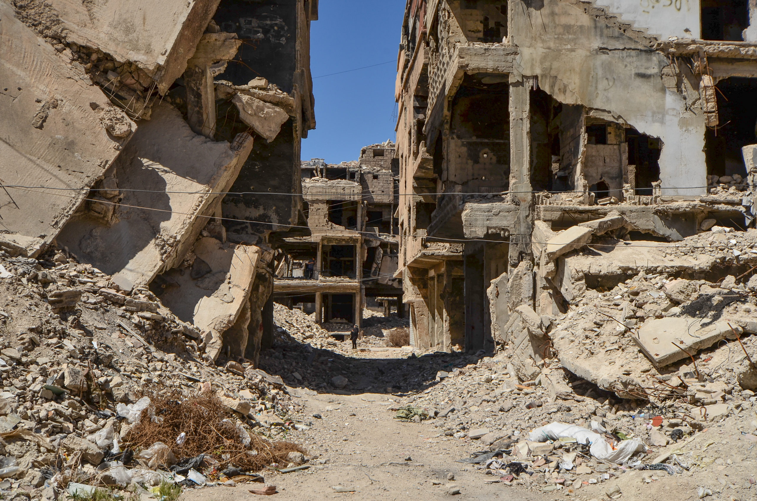 First front line (2012), North of Yarmouk, April-June 2025