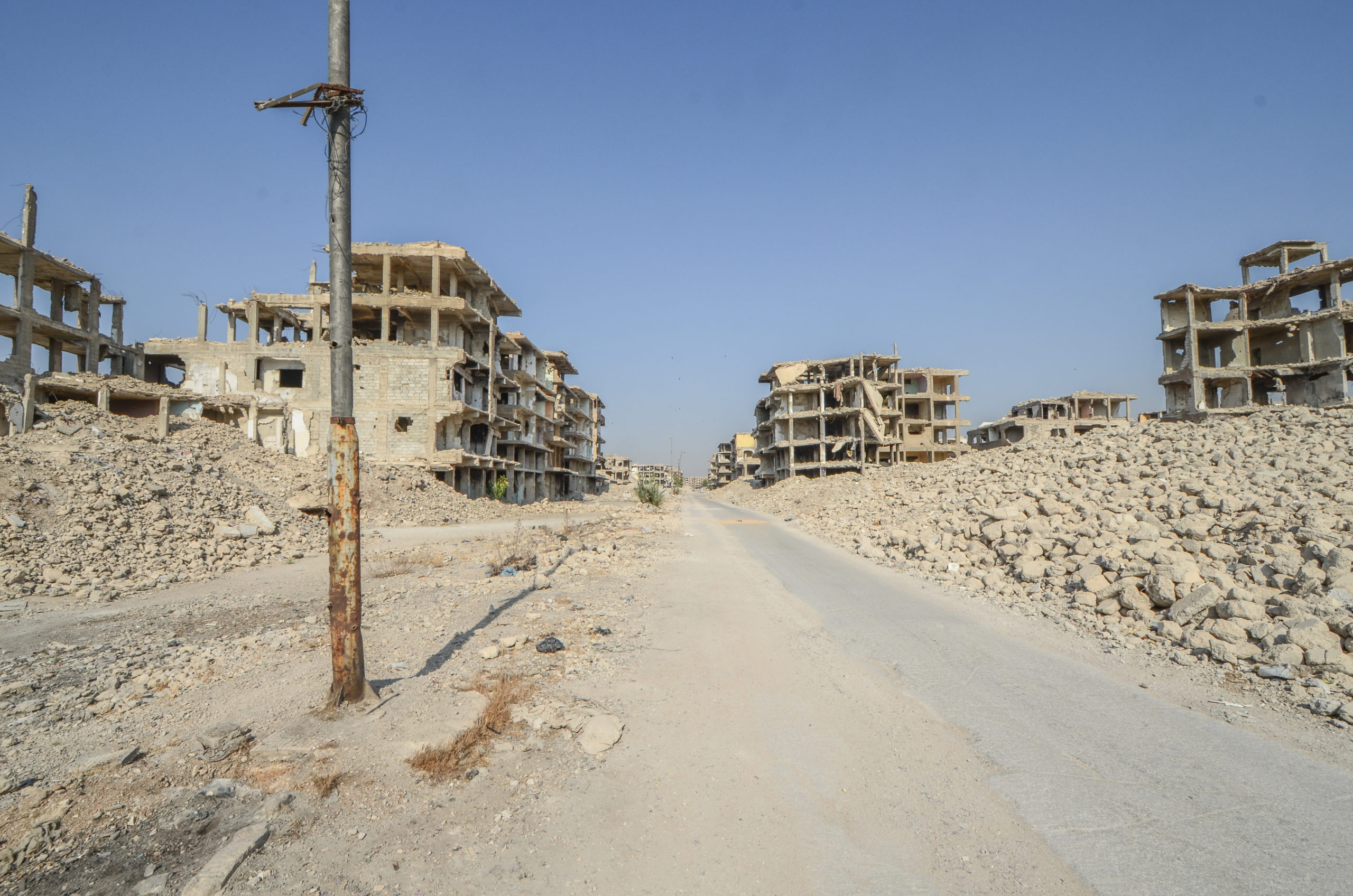 30th Street West (Salah Ed-Deen Al-Ayyoubi), Yarmouk, April-June 2025