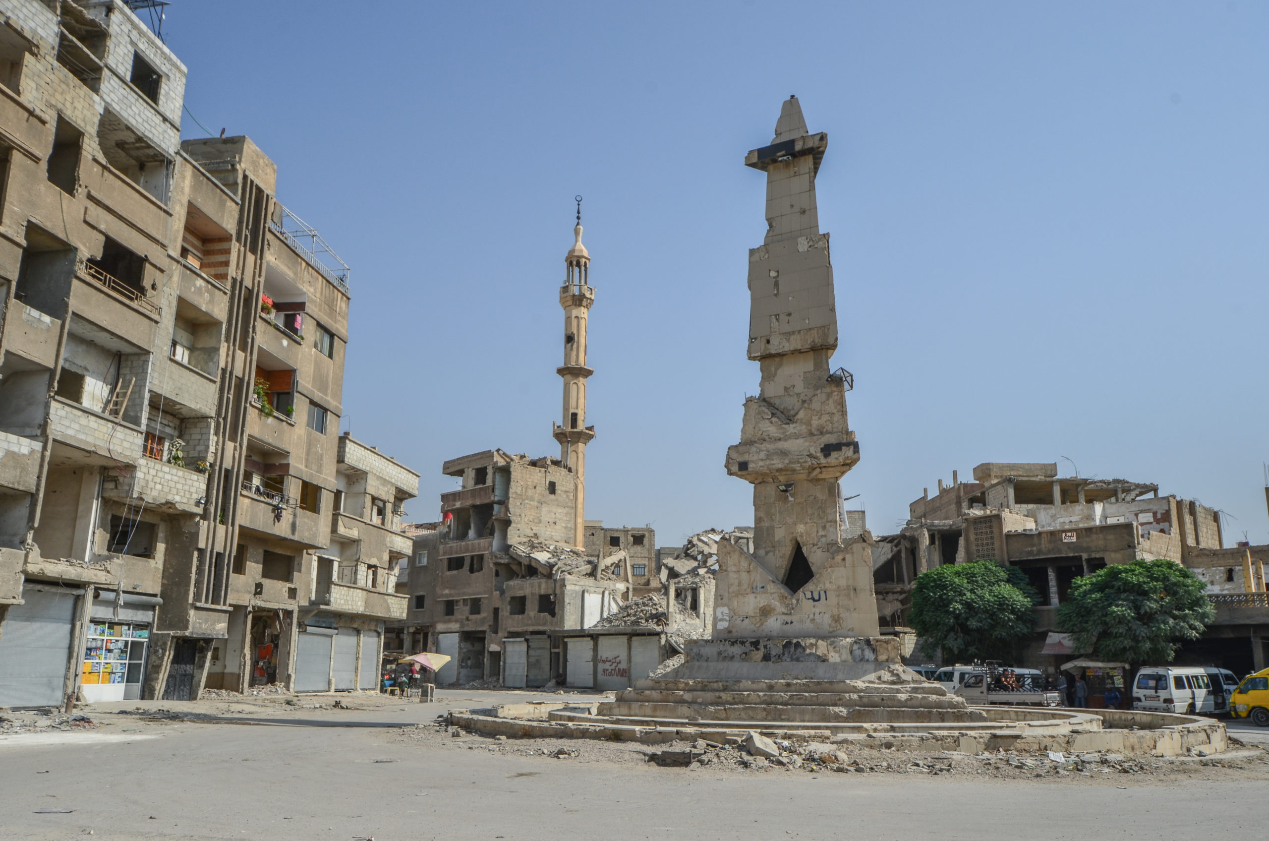 Palestine Square, Yarmouk, April-June 2025.