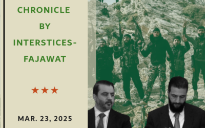 The Syrian Chronicle by Interstices-Fajawat, March, 23, 2025